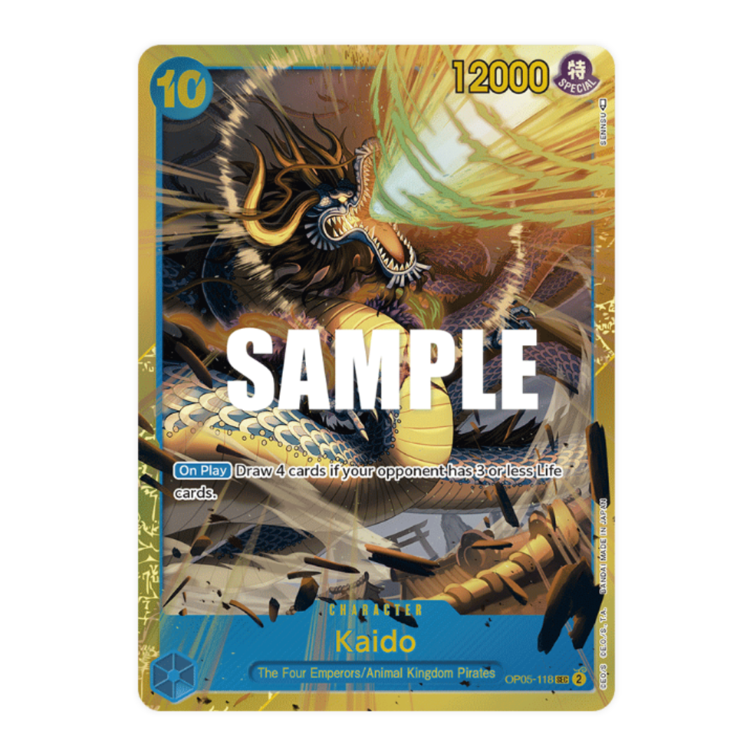 ONE PIECE CARD GAME SP OP04-044 SR Kaido