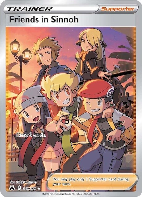 Friends in Sinnoh (149/159) (Full Art) [Sword & Shield: Crown Zenith]