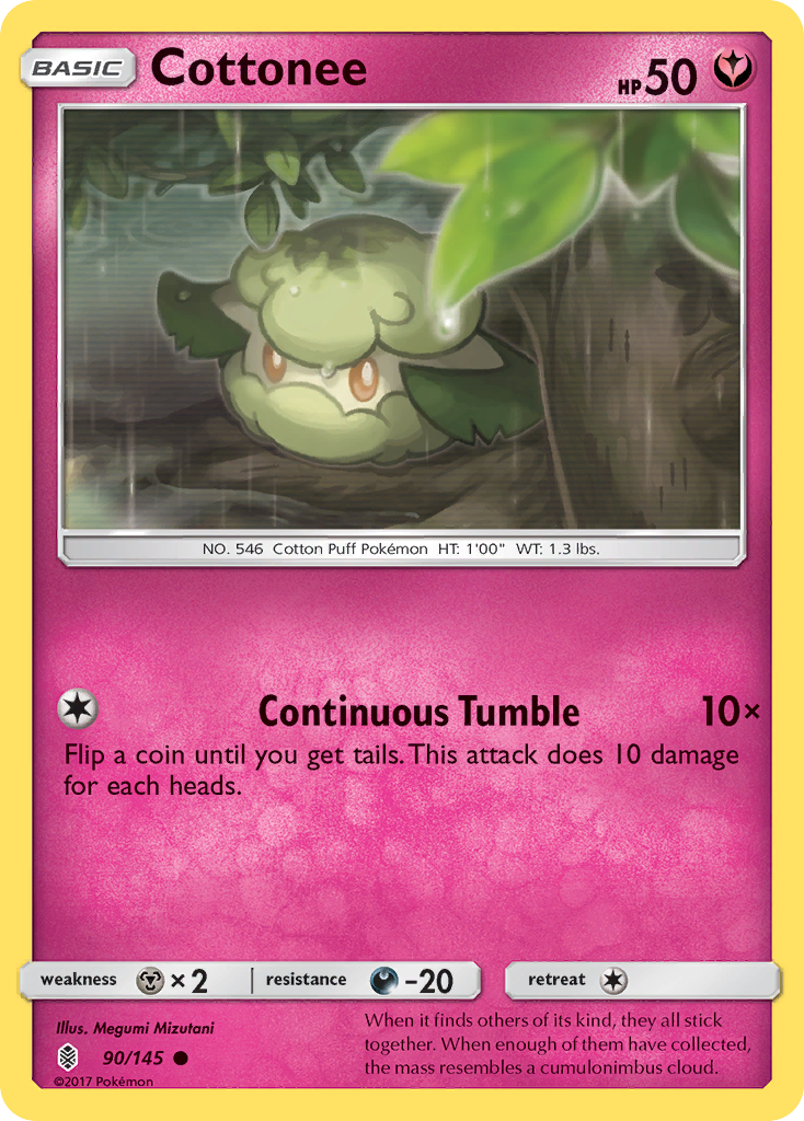 Cottonee (90/145) [Sun & Moon: Guardians Rising]