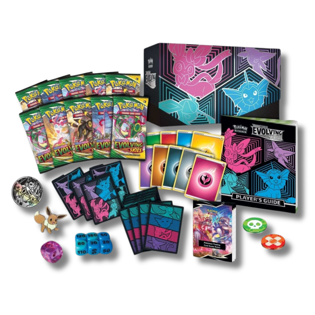 Sword & Shield: Evolving Skies - Elite Trainer Box (Glaceon/Vaporeon/Sylveon/Espeon) (Pokemon Center Exclusive)