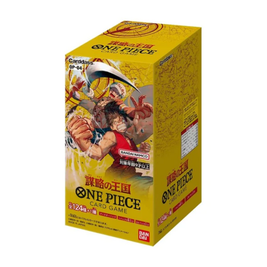 One Piece TCG: Kingdoms of Intrigue (OP-04) Booster Box - [Japanese]