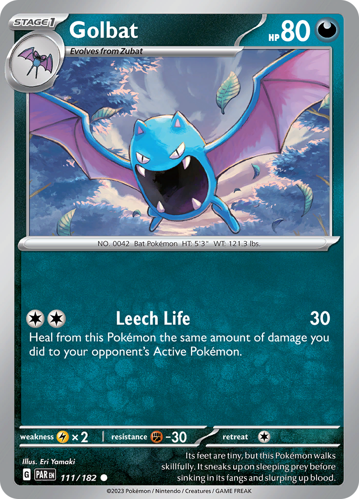 Golbat (111/182) [Scarlet & Violet: Paradox Rift]