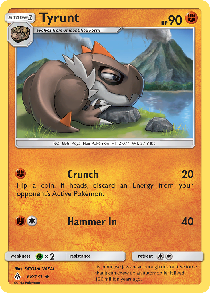 Tyrunt (68/131) [Sun & Moon: Forbidden Light]