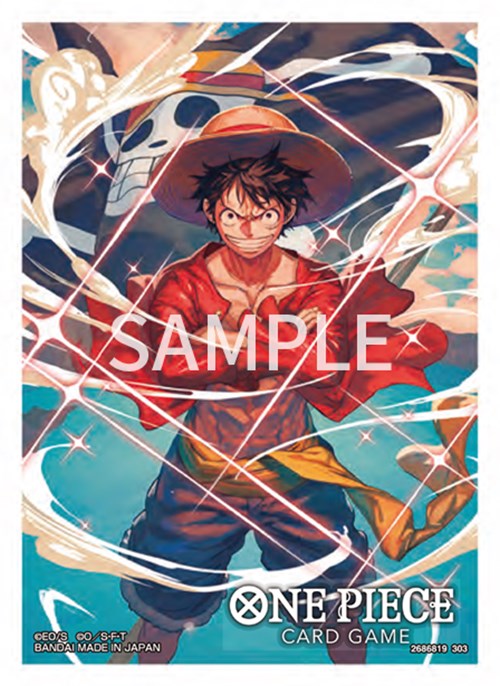 Bandai: 10ct Card Sleeves - Monkey.D.Luffy