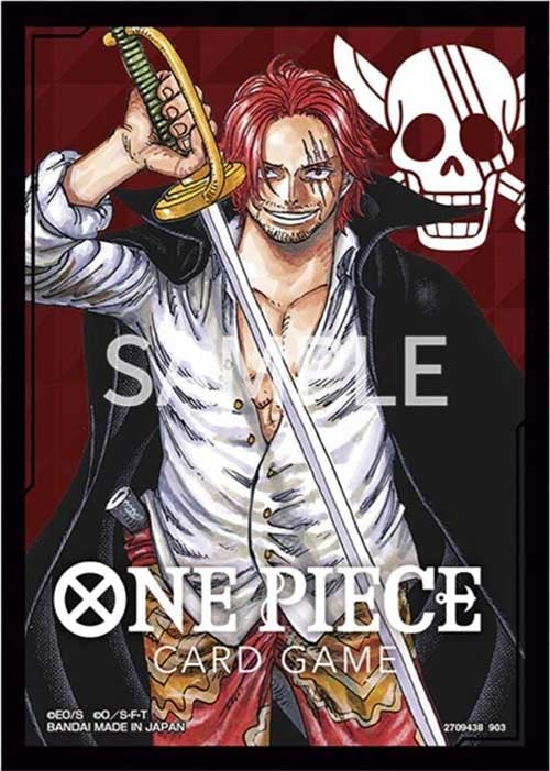 Bandai: 10ct Card Sleeves - Shanks (Limited)