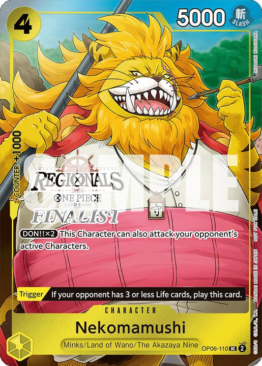 Nekomamushi (Offline Regional 2024 Vol. 3) [Finalist] [One Piece Promotion Cards]