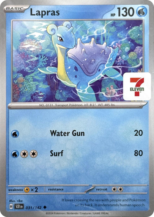 Lapras (031/142) (7-Eleven Promo) [Miscellaneous Cards]