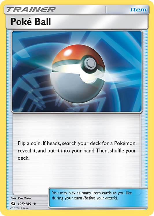 Poke Ball (125/149) [Sun & Moon: Base Set]