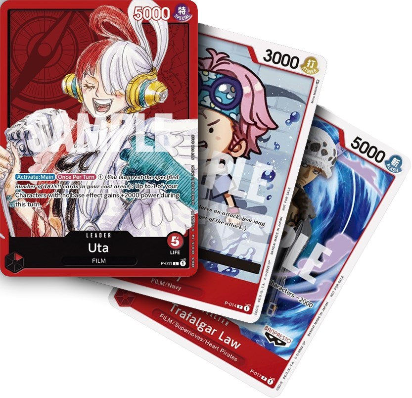 Film Red - Uta Promo Pack