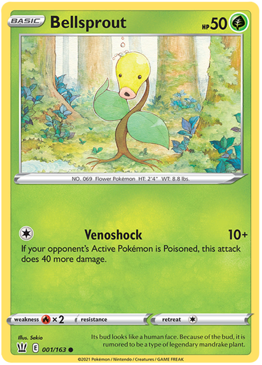 Bellsprout (001/163) [Sword & Shield: Battle Styles]