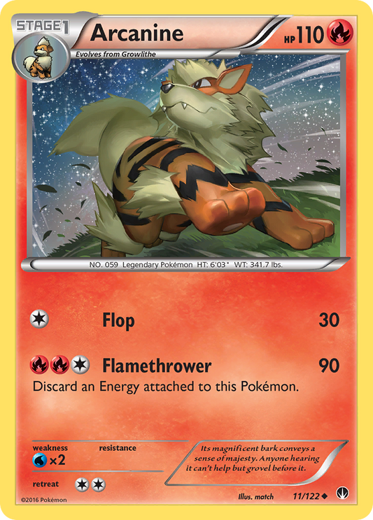 Arcanine (11/122) [XY: BREAKpoint]