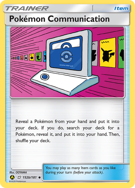 Pokemon Communication (152b/181) [Alternate Art Promos]