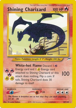 Shining Charizard (107/105) [Neo Destiny Unlimited]