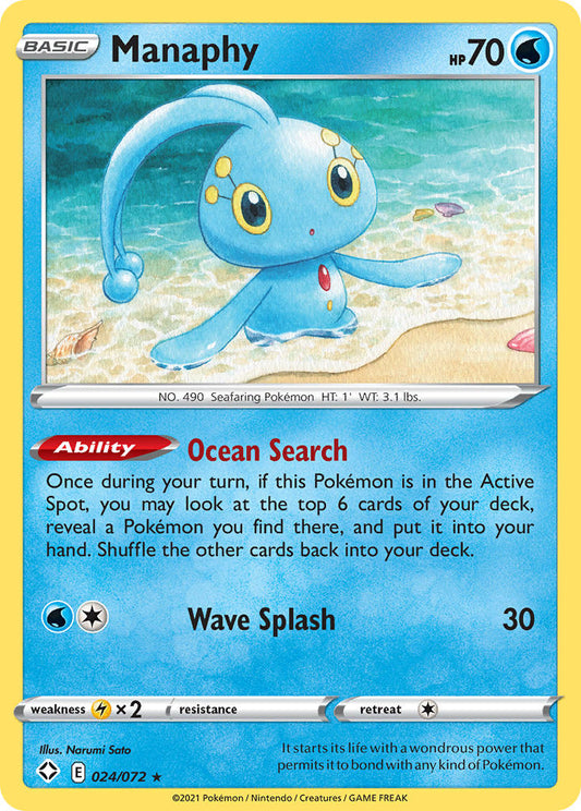 Manaphy (024/072) [Sword & Shield: Shining Fates]