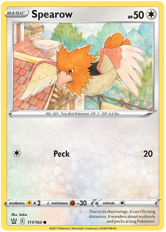 Spearow (111/163) [Sword & Shield: Battle Styles]