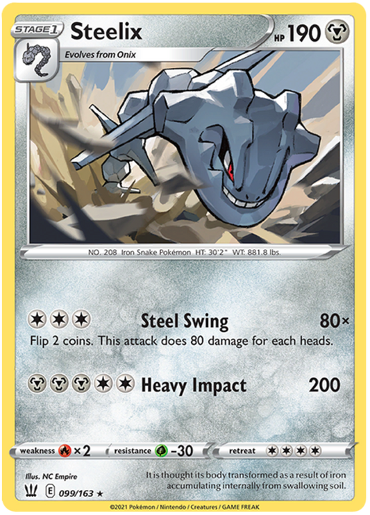 Steelix (099/163) [Sword & Shield: Battle Styles]