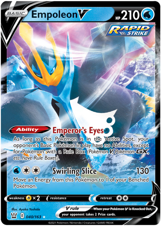 Empoleon V (040/163) [Sword & Shield: Battle Styles]