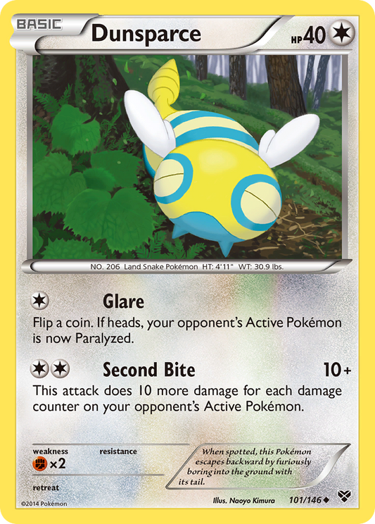 Dunsparce (101/146) [XY: Base Set]