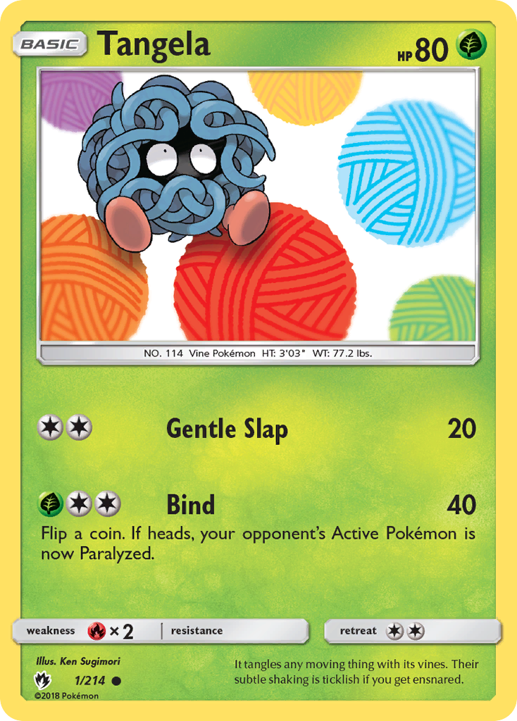 Tangela (1/214) [Sun & Moon: Lost Thunder]