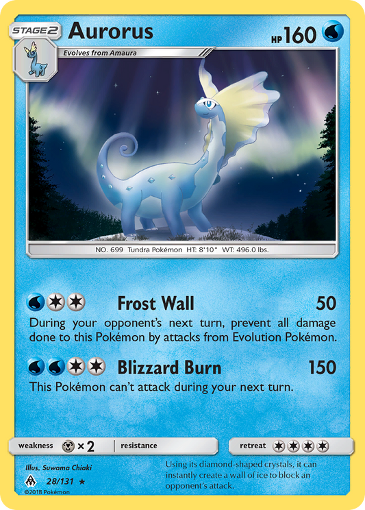 Aurorus (28/131) [Sun & Moon: Forbidden Light]