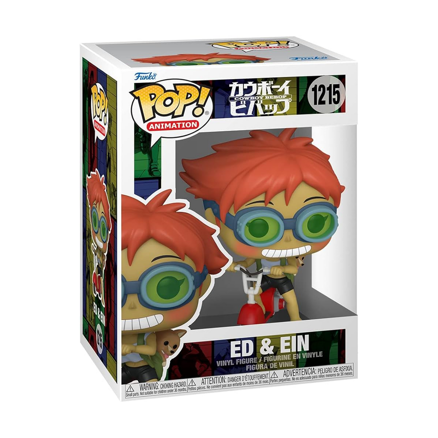 Cowboy Bebop: Ed & Ein on Scooter Funko POP!