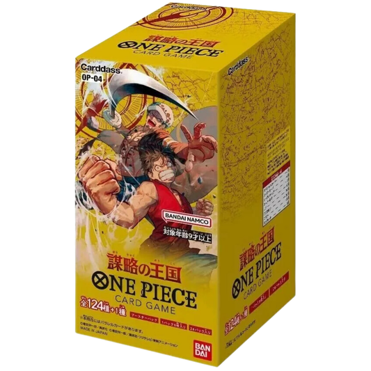 One Piece TCG: Kingdoms of Intrigue (OP-04) Booster Box - [Japanese]