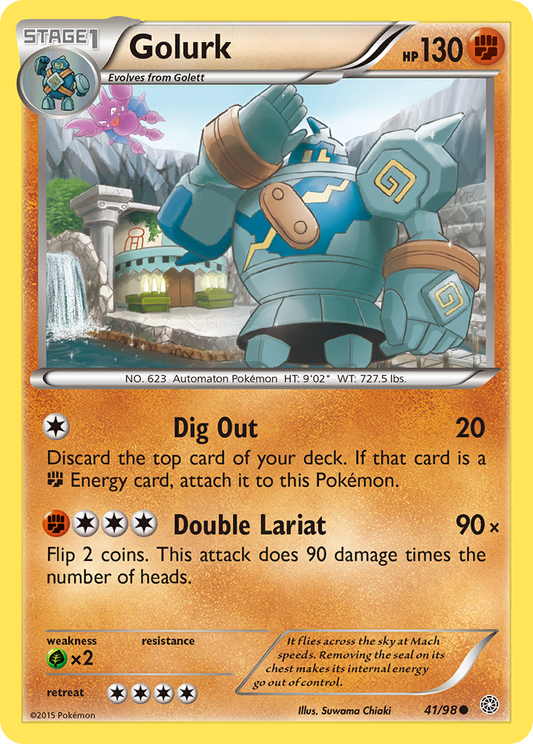 Golurk (41/98) [XY: Ancient Origins]