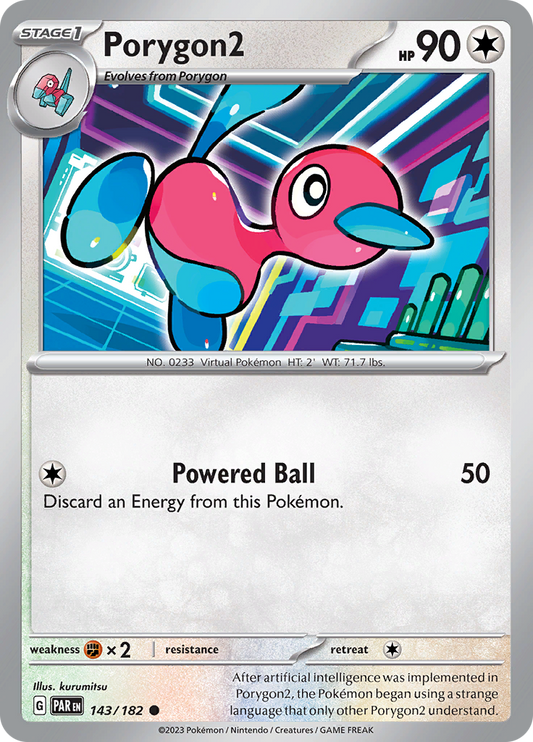 Porygon2 (143/182) [Scarlet & Violet: Paradox Rift]