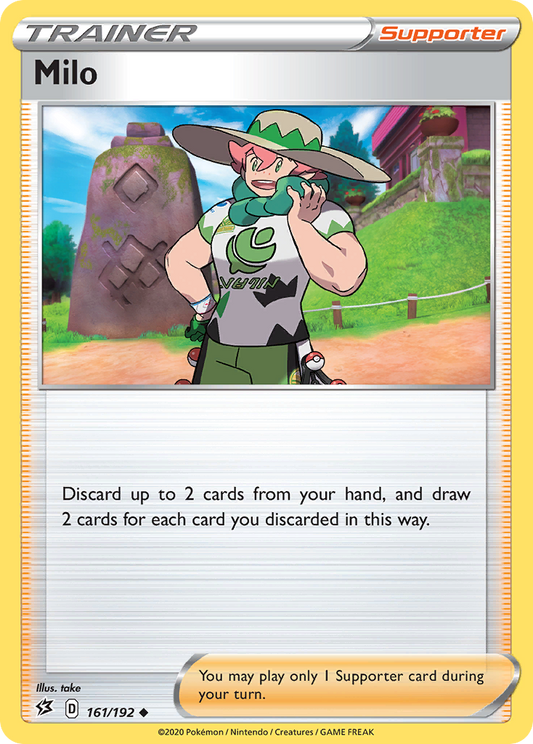 Milo (161/192) [Sword & Shield: Rebel Clash]