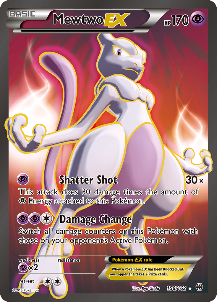 Mewtwo EX (158/162) [XY: BREAKthrough]