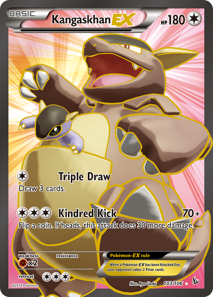 Kangaskhan EX (103/106) [XY: Flashfire]