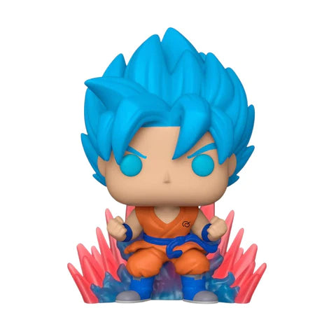 Dragon Ball Z: SSGSS Goku Kaio-Ken Times Twenty (Glow-in-the-dark, Special Edition) Funko POP!