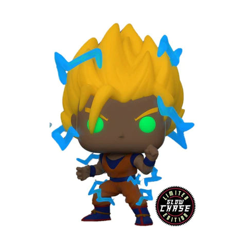 Dragon Ball Z: Super Saiyan Goku w/ Energy (Glow Chase, PX Exclusive) Funko POP!