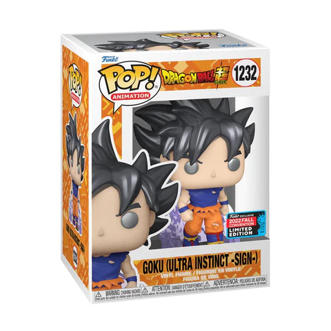 Dragon Ball Z: Goku Ultra Instinct Sign (Fall 2022 Shared Convention Exclusive) Funko POP!