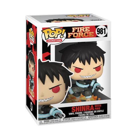 Fire Force: Shinra with Fire Funko POP!